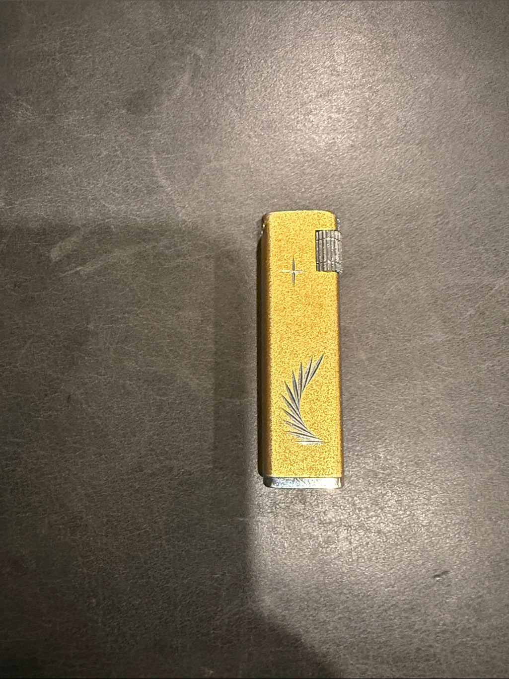 Vintage Kingstar Roller Butane Lighter Metal Made In Korea